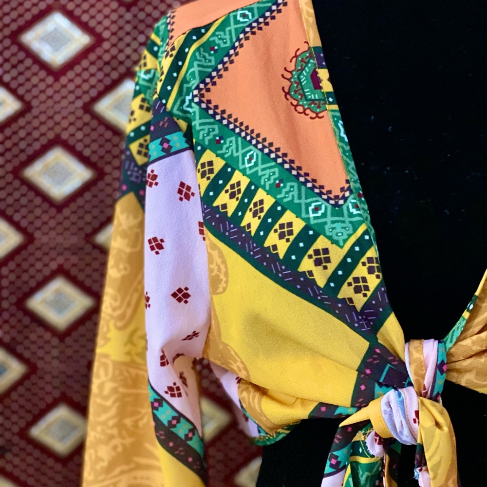 Boho Gypsy Crop Top Gitana Style - image 3